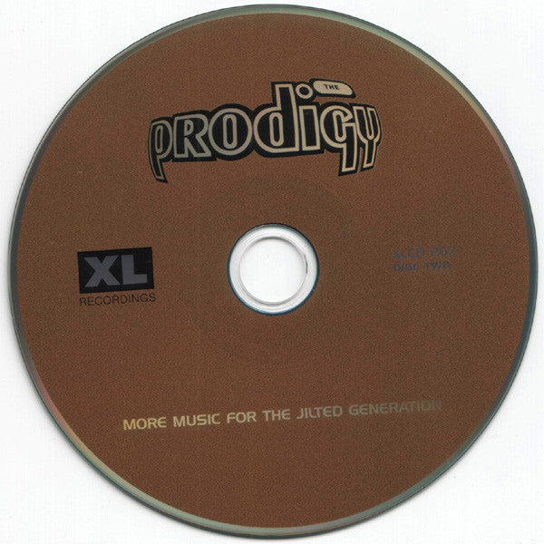 The Prodigy : More Music For The Jilted Generation (CD, Album, RM + CD, Comp)