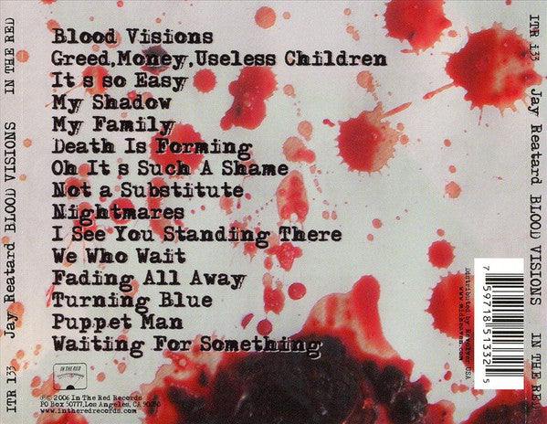 Jay Reatard : Blood Visions (CD, Album)