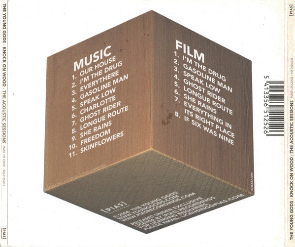 The Young Gods : Knock On Wood - The Acoustic Sessions (CD, Album + DVD-V)