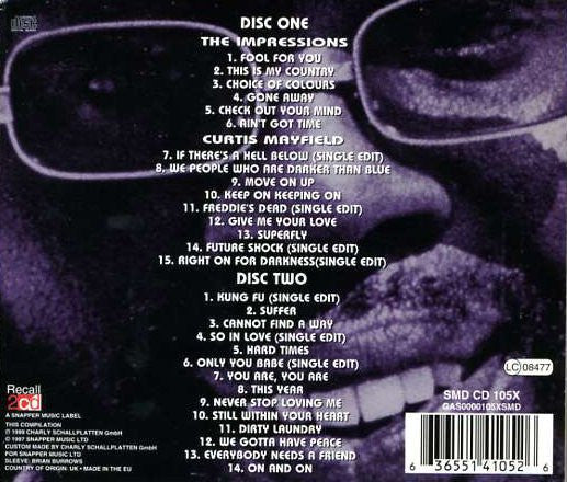 Curtis Mayfield : The Ultimate Curtis Mayfield (2xCD, Comp)