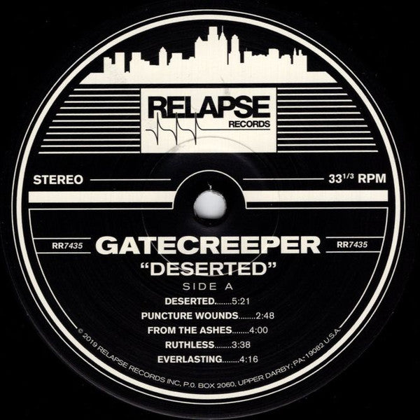 Gatecreeper : Deserted (LP, Album)