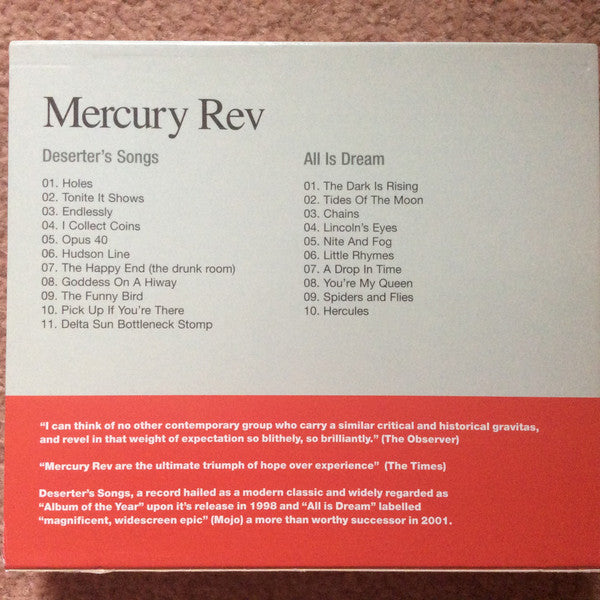 Mercury Rev : Deserter’s Songs / All Is Dream (CD, Album + CD, Album + Comp)