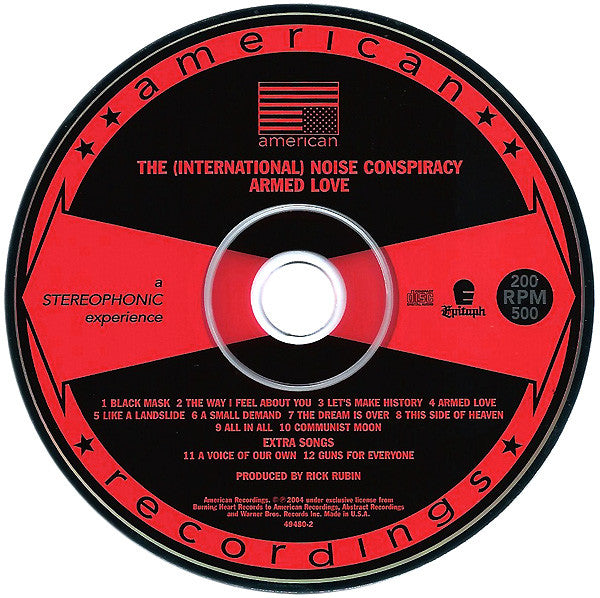 The (International) Noise Conspiracy* : Armed Love (CD, Album)