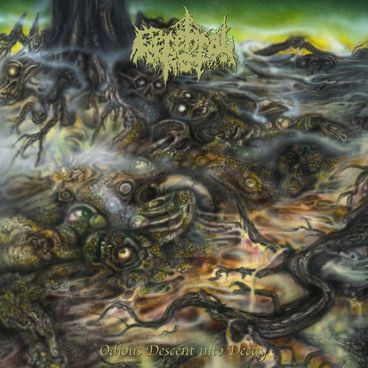 Cerebral Rot : Odious Descent Into Decay (LP, Album, Ltd, Neo)