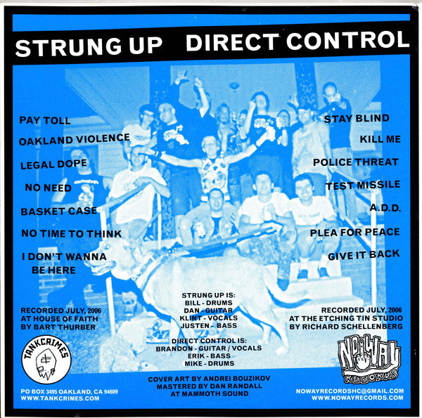 Strung Up / Direct Control : Split 12" (12")