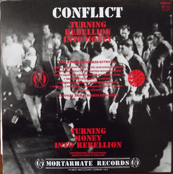 Conflict (2) : Turning Rebellion Into Money (2xLP, Album)