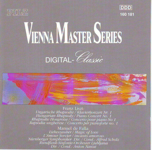 Franz Liszt / Manuel De Falla : Ungarische Rhapsodie / Klavierkonzert Nr. 1 / Liebeszauber (CD, Comp)