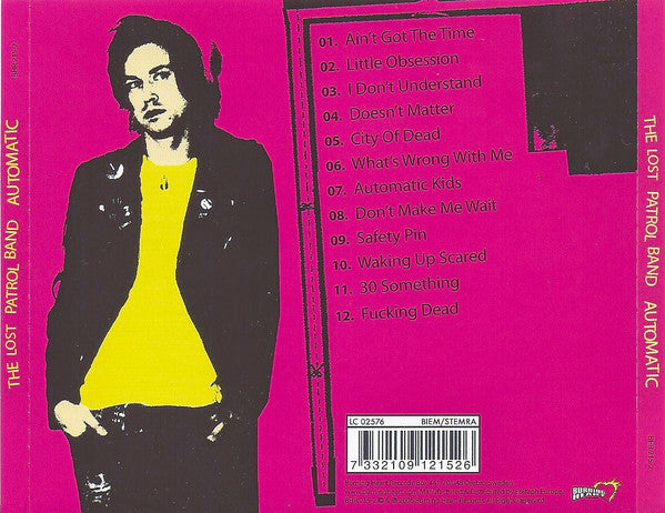 The Lost Patrol Band : Automatic (CD, Album)