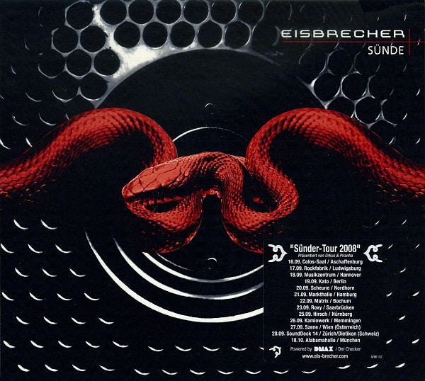 Eisbrecher : Sünde (CD, Album, Enh, Ltd, Dig)