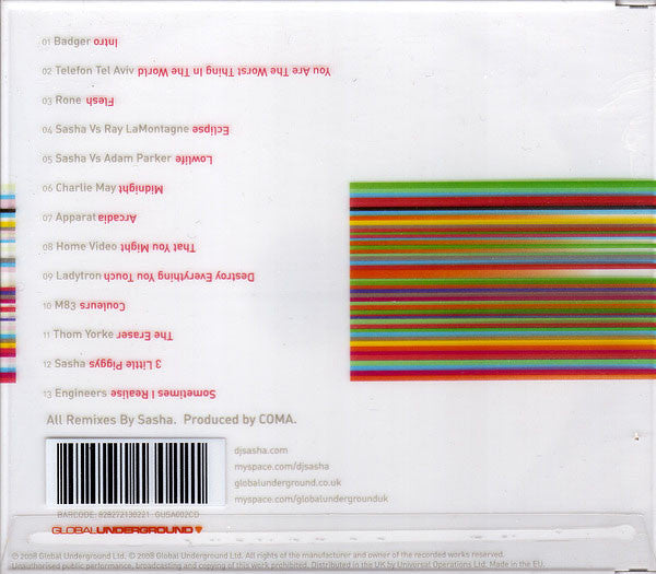 Sasha : Invol2ver (CD, Mixed)
