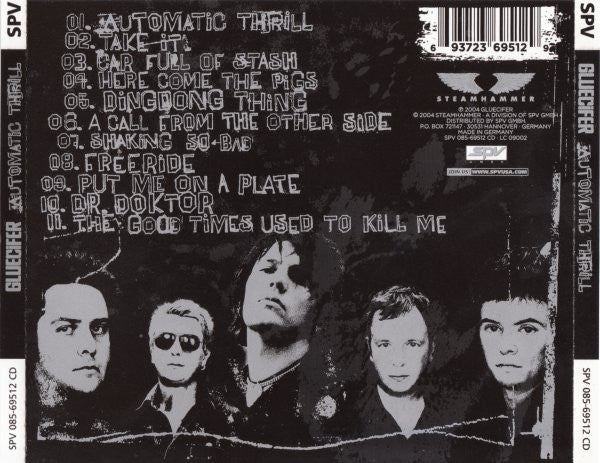 Gluecifer : Automatic Thrill (CD, Album, O-C)