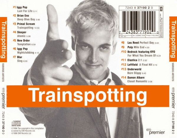 Various : Trainspotting (Music From The Motion Picture) (CD, Comp)