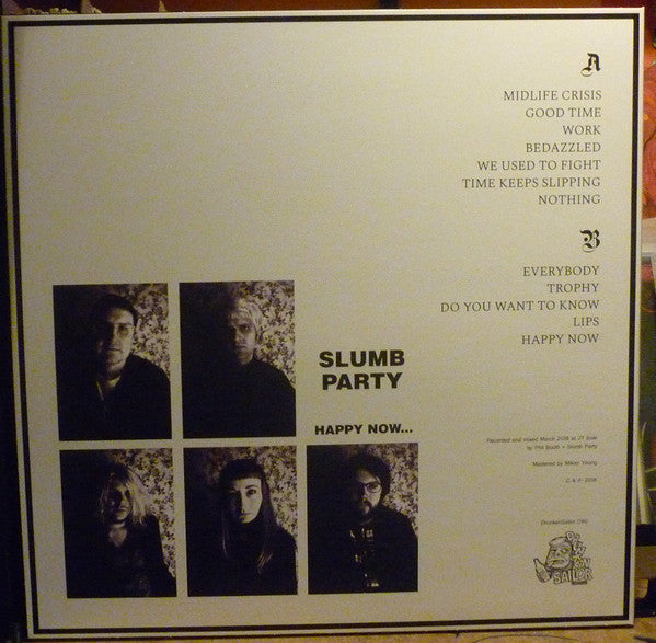 Slumb Party : Happy Now (LP, Bla)