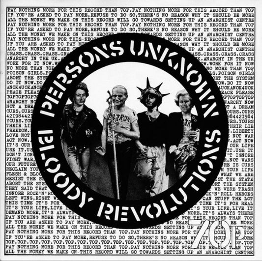 Crass / Poison Girls : Bloody Revolutions / Persons Unknown (7", KR)