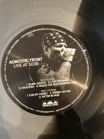 Agnostic Front : Live At SO36 (Blu-ray, All + 7", EP, Sil + S/Edition)