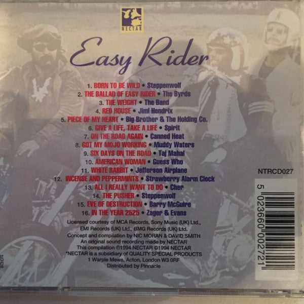 Various : Easy Rider-Songs From And Inspired By The Film (CD, Comp)