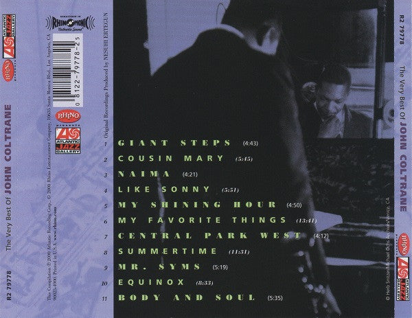 John Coltrane : The Very Best Of John Coltrane (CD, Comp, RE, RM)