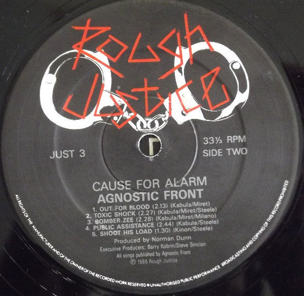 Agnostic Front : Cause For Alarm (LP, Album)