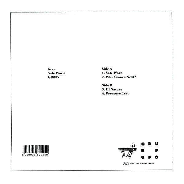 Arse (8) : Safe Word (7", EP)