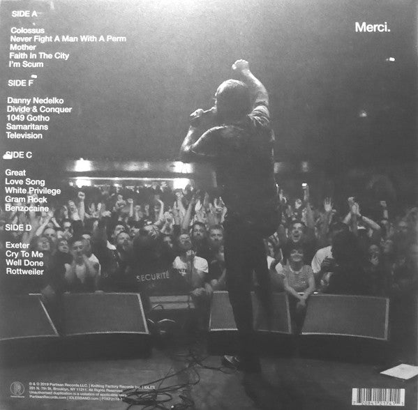 Idles : A Beautiful Thing: Idles Live At Le Bataclan (2xLP, Album, Ltd, Ora)