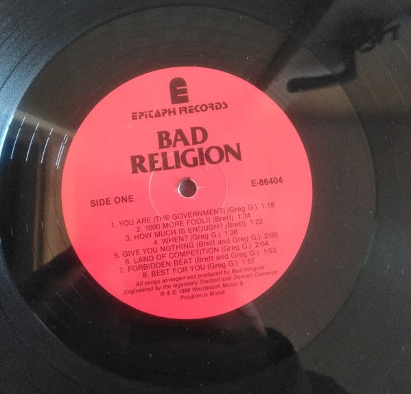 Bad Religion : Suffer (LP, Album, RE)