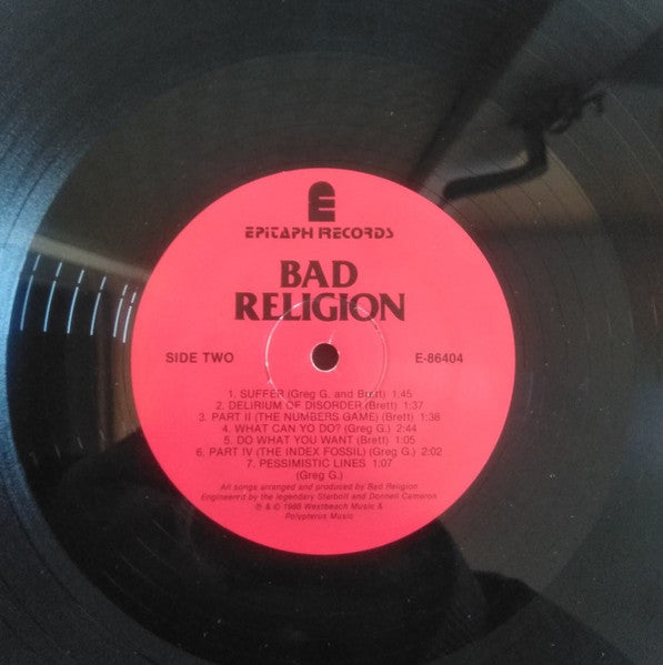 Bad Religion : Suffer (LP, Album, RE)