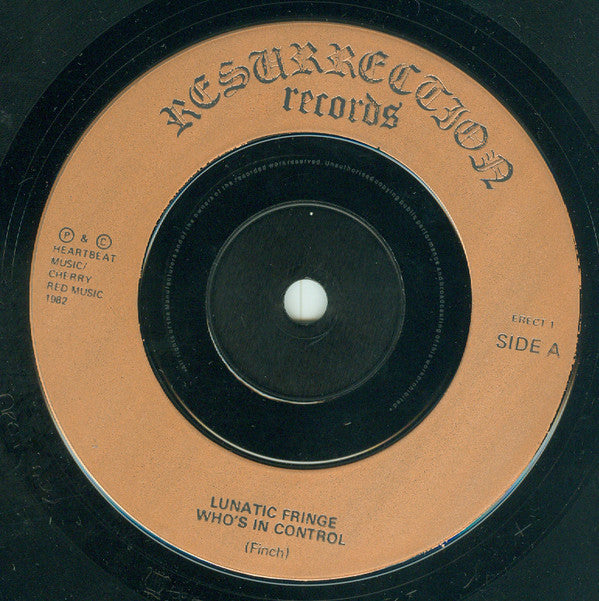 Lunatic Fringe (2) : Who’s In Control (E.P.) (7", EP)