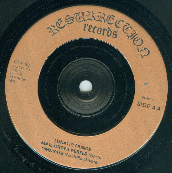 Lunatic Fringe (2) : Who’s In Control (E.P.) (7", EP)