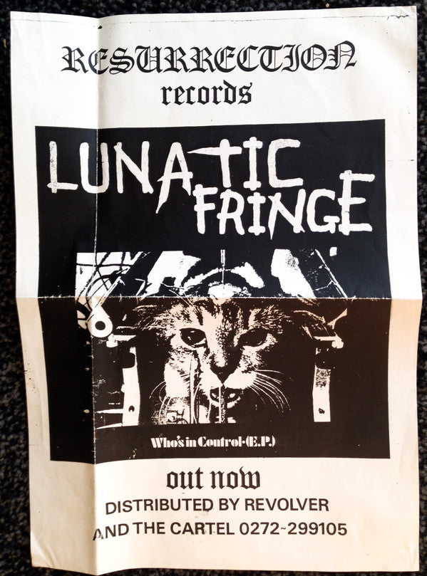 Lunatic Fringe (2) : Who’s In Control (E.P.) (7", EP)