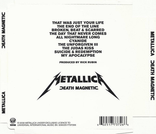 Metallica : Death Magnetic (CD, Album, Sup)