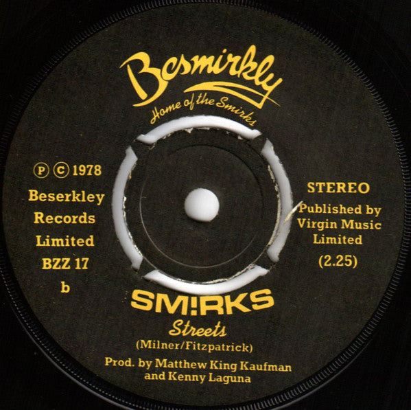 The Smirks : OK-UK (7", Single)
