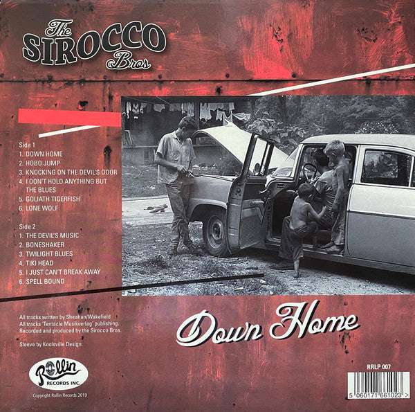 Sirocco Bros. : Down Home (LP, Album, Ltd, Tra)