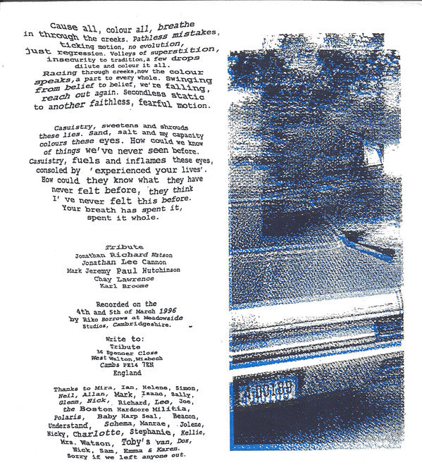 Tribute (4) : Torch Songs (7", Whi)