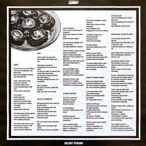 Silent Forum : Everything Solved at Once (LP, Album, Tra)