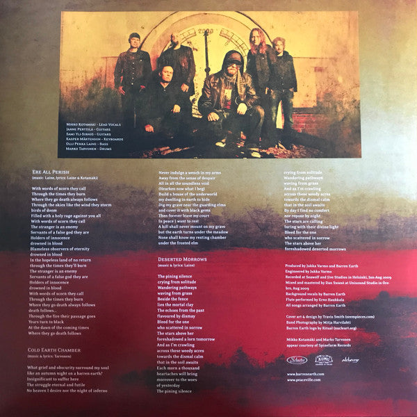 Barren Earth : Curse Of The Red River (LP, Album, RE, 180)