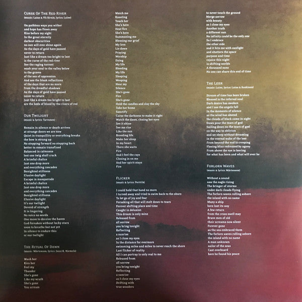 Barren Earth : Curse Of The Red River (LP, Album, RE, 180)