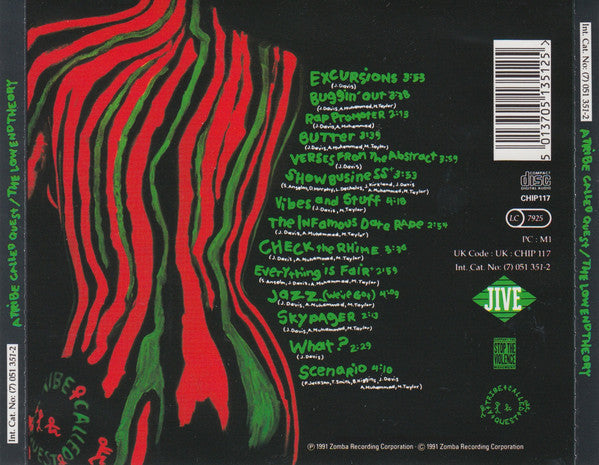 A Tribe Called Quest : The Low End Theory (CD, Album)