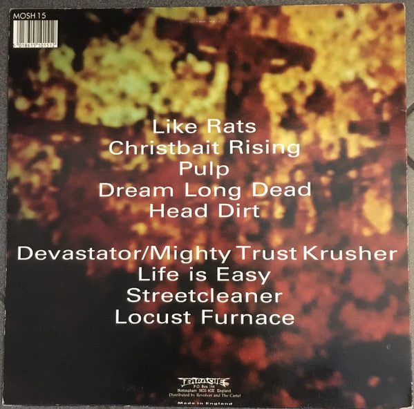 Godflesh : Streetcleaner (LP, Album, Ins)
