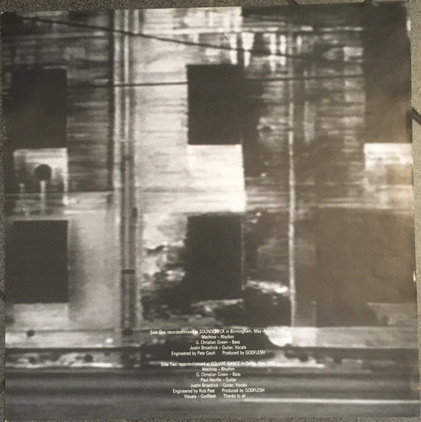 Godflesh : Streetcleaner (LP, Album, Ins)