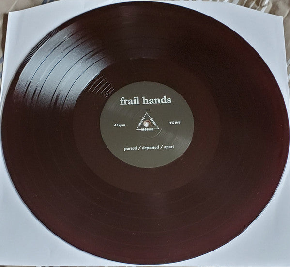 Frail Hands : parted/departed/apart (LP, Album, Red)