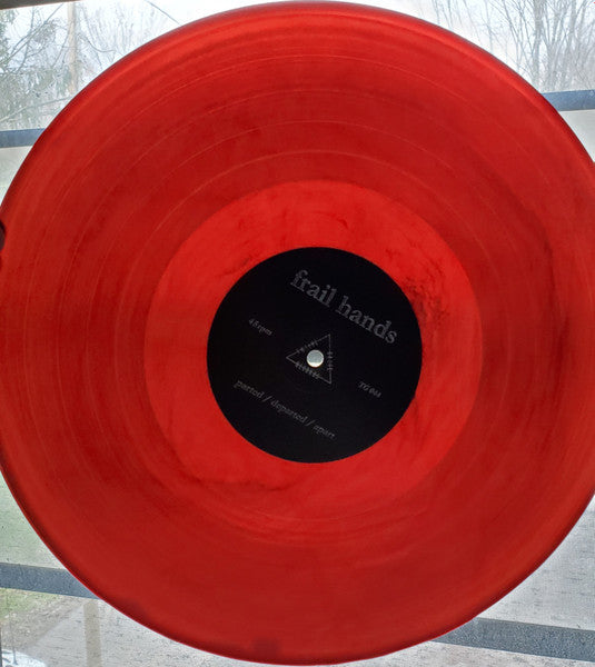 Frail Hands : parted/departed/apart (LP, Album, Red)