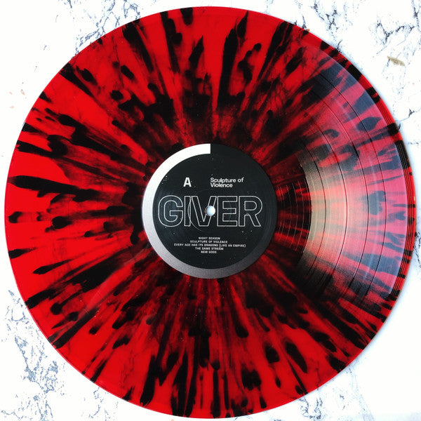 Giver (3) : Sculpture Of Violence (LP, Album, Ltd, Red)
