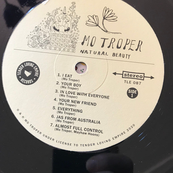 Mo Troper : Natural Beauty (LP, Album + Flexi, 7", Single)