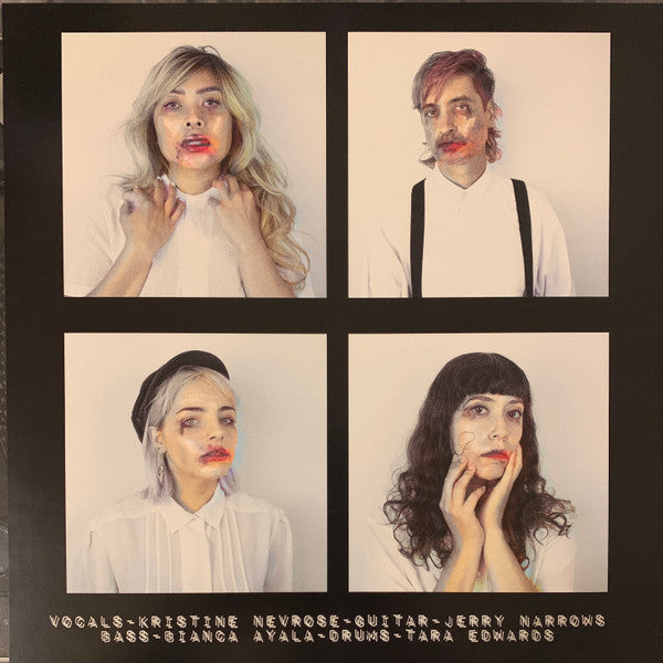 The Tissues : Blue Film (LP, Album, Ltd, Mil)