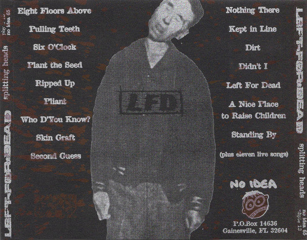 Left For Dead (2) : Splitting Heads (CD, Comp)