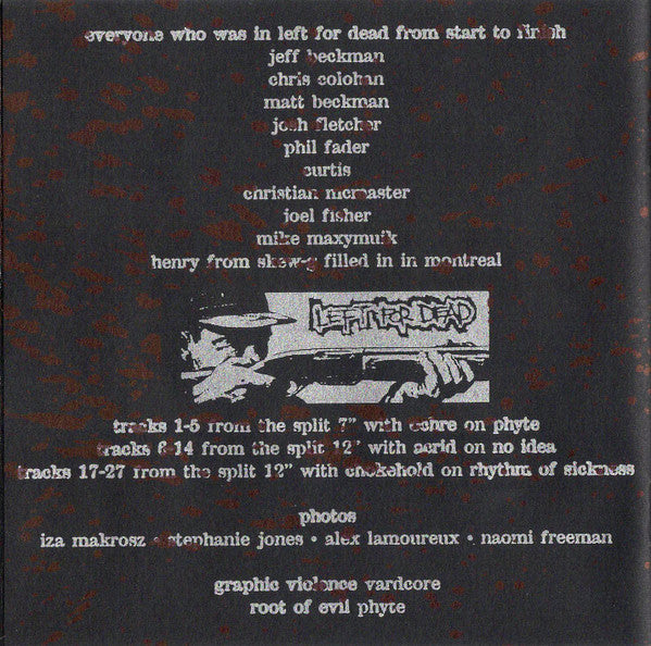Left For Dead (2) : Splitting Heads (CD, Comp)