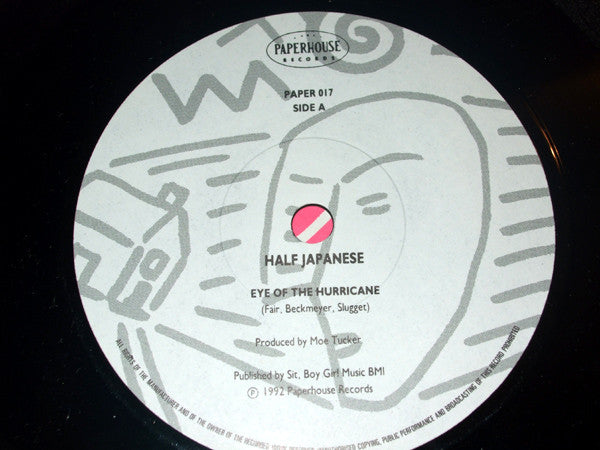 Half Japanese* : Eye Of The Hurricane (7")