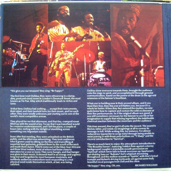 Osibisa : Wɔyaya (LP, Album, Pin)