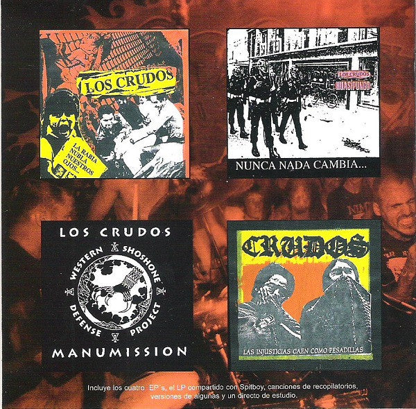 Los Crudos : Discografia (CD, Comp)