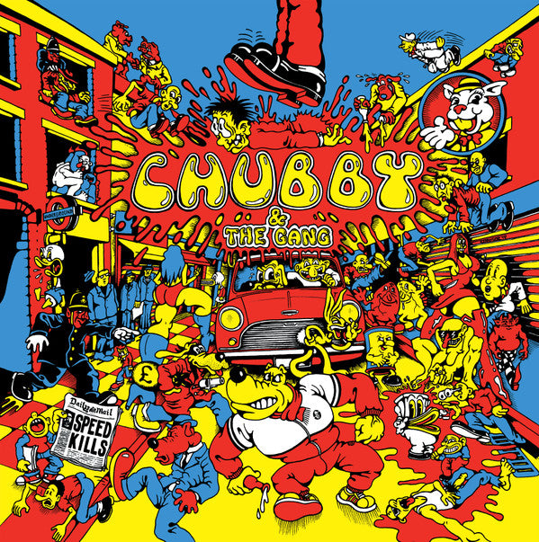 Chubby & The Gang : Speed Kills (LP, Album, Ltd, RP, Red)